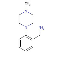 655256-68-1 1-[2-(4-Methylpiperazin-1-yl)phenyl]methanamine chemical structure