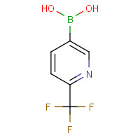868662-36-6 2-Trifluoromethyl-5-pyridineboric acid chemical structure