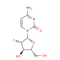 56632-83-8 4-Amino-1-(2-deoxy-2-fluoro-beta-D-arabinofuranosyl)-2(1H)-pyrimidinone chemical structure