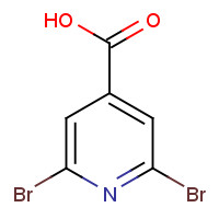 2016-99-1 2,6-Dibromopyridine-4-carboxylic acid chemical structure