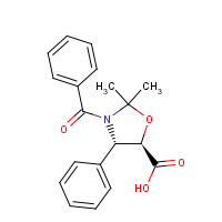 153652-70-1 (4S,5R)-3-Benzoyl-2,2-dimethyl-4-phenyloxazolidine-5-carboxylic acid chemical structure