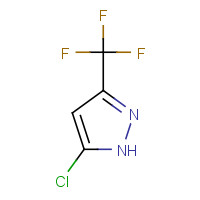 1003320-19-1 3-trifluoromethyl-1H-5-chloropyrazole chemical structure