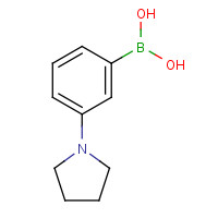 120347-75-3 3-(PYRROLIDINO)PHENYLBORONIC ACID chemical structure