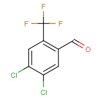 134099-43-7 4,5-Dichloro-2-(trifluoromethyl)benzaldehyde chemical structure