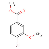 17100-63-9 METHYL 4-BROMO-3-METHOXYBENZOATE chemical structure