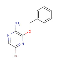 187973-44-0 2-AMINO-3-BENZYLOXY-5-BROMOPYRAZINE chemical structure