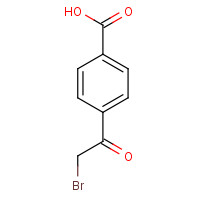 20099-90-5 4-(2-Bromo-acetyl)-benzoic acid chemical structure