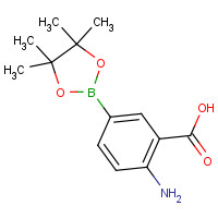 214360-71-1 Benzoic acid,2-amino-5-(4,4,5,5-tetramethyl-1,3,2-dioxaborolan-2-yl) chemical structure
