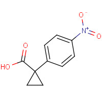 23348-99-4 1-(4-NITRO-PHENYL)-CYCLOPROPANECARBOXYLIC ACID chemical structure