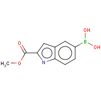284660-86-2 2-Methoxycarbonylindole-5-boronicacid chemical structure