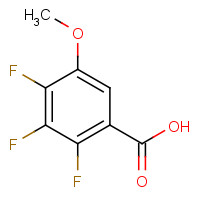 38233-47-5 2,3,4-Trifluoro-5-methoxybenzoic acid chemical structure