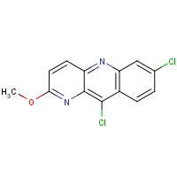 6626-40-0 7,10-dichloro-2-methoxybenzo[b]-1,5-naphthyridine chemical structure