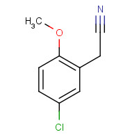 7048-38-6 (5-CHLORO-2-METHOXYPHENYL)ACETONITRILE chemical structure