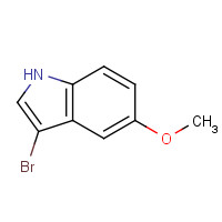85092-83-7 1H-INDOLE,3-BROMO-5-METHOXY- chemical structure