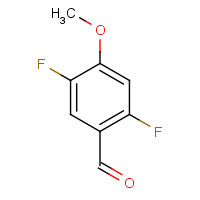 879093-08-0 2,5-DIFLUORO-4-METHOXYBENZALDEHYDE chemical structure