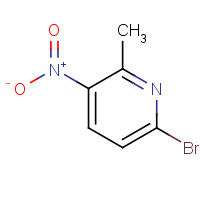 22282-96-8 2-BROMO-5-NITRO-6-PICOLINE chemical structure