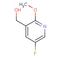 874822-98-7 (5-Fluoro-2-methoxy-pyridin-3-yl)-methanol chemical structure