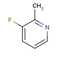 15931-15-4 3-FLUORO-2-METHYLPYRIDINE chemical structure