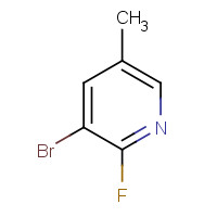 17282-01-8 3-Bromo-2-fluoro-5-methylpyridine chemical structure