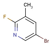 29312-98-9 2-Fluoro-5-bromo-3-methylpyridine chemical structure