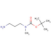 144222-23-1 tert-Butyl N-(3-aminopropyl)-N-methylcarbamate chemical structure