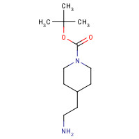 146093-46-1 4-(2-Aminoethyl)-1-Boc-piperidine chemical structure