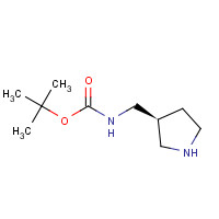 173340-26-6 Carbamic acid,(3-pyrrolidinylmethyl)-,1,1-dimethylethyl ester,(S)-(9CI) chemical structure
