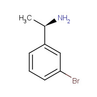 176707-77-0 (R)-1-(3-Bromophenyl)ethylamine chemical structure