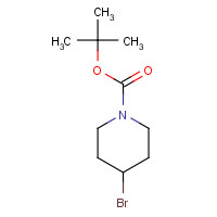 180695-79-8 1-N-BOC-4-BROMOPIPERIDINE chemical structure