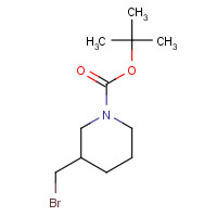 193629-39-9 1-BOC-3-BROMOMETHYLPIPERIDINE chemical structure