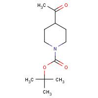 206989-61-9 4-ACETYL-PIPERIDINE-1-CARBOXYLIC ACID TERT-BUTYL ESTER chemical structure