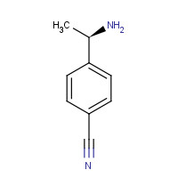 210488-53-2 (R)-1-(4-CYANOPHENYL)ETHANAMINE chemical structure