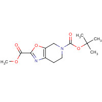 259809-74-0 5-tert-butyl 2-methyl 6,7-dihydrooxazolo[5,4-c]pyridine-2,5(4H)-dicarboxylate chemical structure