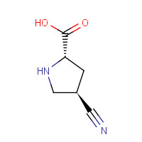 273221-93-5 (2S,4R)-4-cyanopyrrolidine-2-carboxylic acid chemical structure
