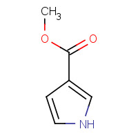 2703-17-5 1H-Pyrrole-3-carboxylic acid,methyl ester (9CI) chemical structure