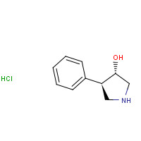 1008112-09-1 (3S,4R)-4-Phenylpyrrolidin-3-ol hydrochloride chemical structure