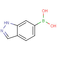 885068-10-0 6-INDAZOLYBORONIC ACID chemical structure