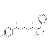 189028-93-1 (4S)-3-[5-(4-Fluorophenyl)-1,5-dioxopenyl]-4-phenyl-2-oxazolidinone chemical structure