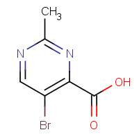 100707-39-9 5-Bromo-2-methyl-4-pyrimidinecarboxylic acid chemical structure