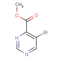 1009826-93-0 METHYL 5-BROMO-4-PYRIMIDINECARBOXYLATE chemical structure