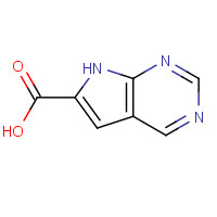 1016241-64-7 7H-pyrrolo[2,3-d]pyrimidine-6-carboxylic acid chemical structure