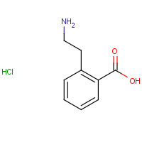 102879-42-5 2-(2-AMINOETHYL)BENZOIC ACID HYDROCHLORIDE chemical structure