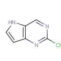 1119280-66-8 2-CHLORO-5H-PYRROLO[3,2-D]PYRIMIDINE chemical structure