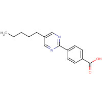 123704-47-2 5-Pentylpyrimidine-2-Yl-P-BenzoicAcid chemical structure