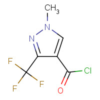 126674-98-4 1-METHYL-3-(TRIFLUOROMETHYL)-1H-PYRAZOLE-4-CARBONYL CHLORIDE chemical structure