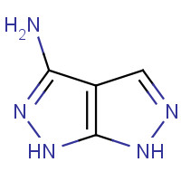 128854-05-7 3-AMINO-1,6-DIHYDROPYRAZOLO[3,4-C]PYRAZOLE chemical structure