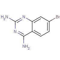 137553-43-6 7-BROMO-2,4-DIAMINOQUINAZOLINE chemical structure