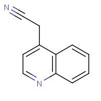 14003-46-4 2-(quinolin-4-yl)acetonitrile chemical structure