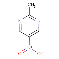 14080-34-3 Pyrimidine,2-methyl-5-nitro-(8CI,9CI) chemical structure