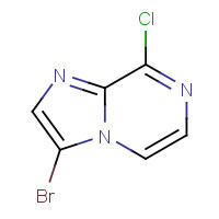 143591-61-1 3-BROMO-8-CHLOROIMIDAZO[1,2-A]PYRAZINE chemical structure